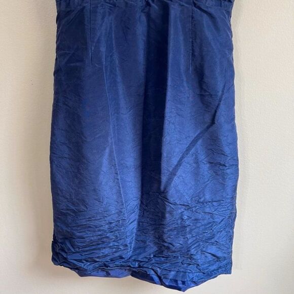 J. Crew size 0 navy sleeveless dress - Picture 3 of 6